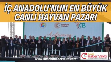HAYVANCILIK İÇİN ÖNEMLİ AÇILIŞ