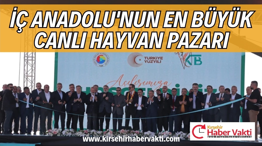 HAYVANCILIK İÇİN ÖNEMLİ AÇILIŞ