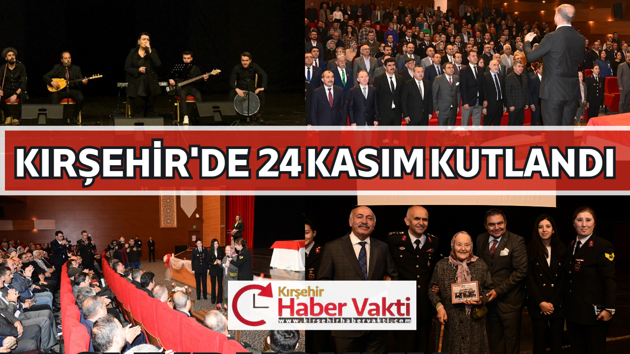 KIRŞEHİR’DE ÖĞRETMENLER GÜNÜ KUTLANDI