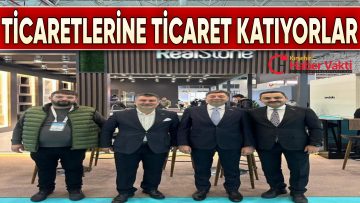 KENDİRLİ VE BAHÇECİ AKTİF SİYASET SONRASI KENDİLERİNİ TİCARETE VERDİ