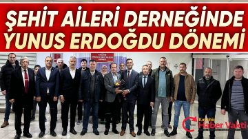 KIRŞEHİR ANADOLU ŞEHİT AİLELERİ DERNEĞİNDE YUNUS ERDOĞDU DÖNEMİ