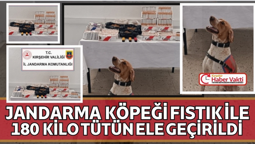 KIRŞEHİR’DE 180 KİLO TÜTÜN 40 KİLO ALKOL