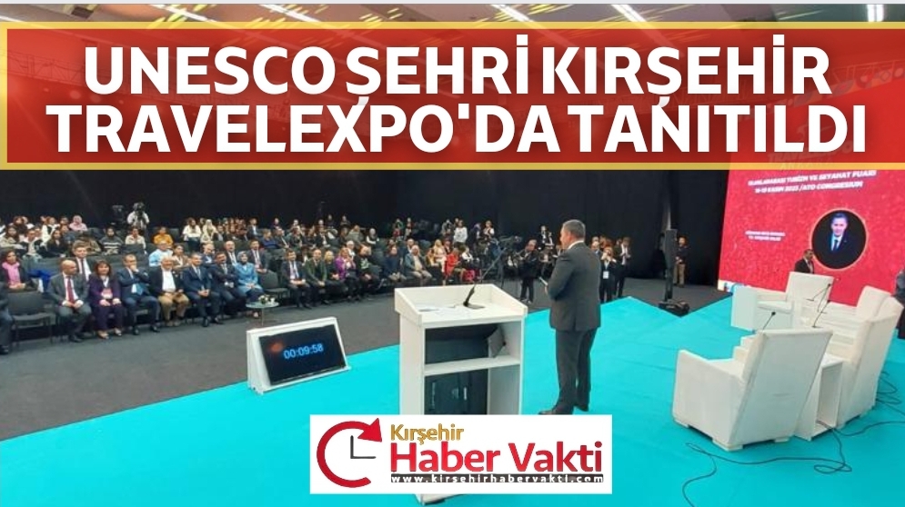 UNESCO ŞEHRİMİZ TRAVELEXPO FUARINDA TANITILDI