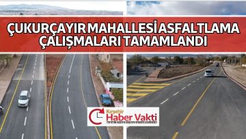 CUMHURİYET CADDESİ’NDE ASFALTLAMA ÇALIŞMALARI SONA ERDİ