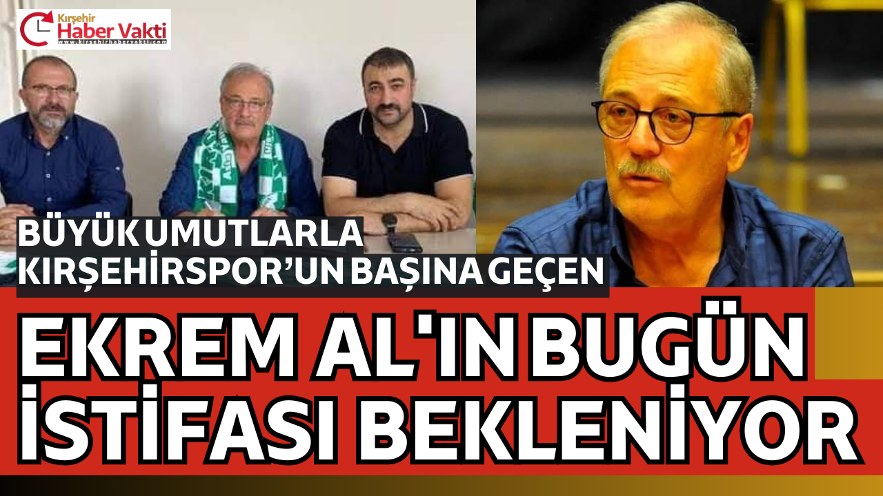 KIRŞEHİRSPOR’UN ZOR DÖNEMİ CEZA ALAN EKREM AL İLE YOLLAR AYRILIYOR MU?