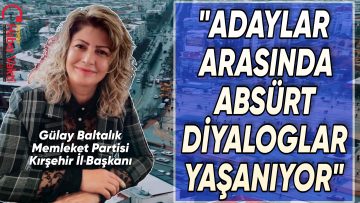 MEMLEKET PARTİSİ İL BAŞKANI BALTALIK ”VATANDAŞ ADAYLAR TARAFINDAN KANDIRILIYOR”