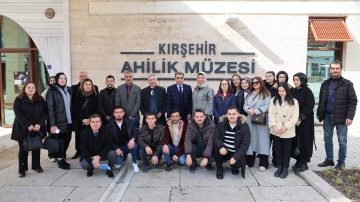 BAHAR DÖNEMİNİN İLK DERSİ AHİ EVRAN’DA