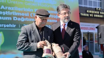 TARIM BAKANI İBRAHİM YUMAKLI KIRŞEHİR’DE