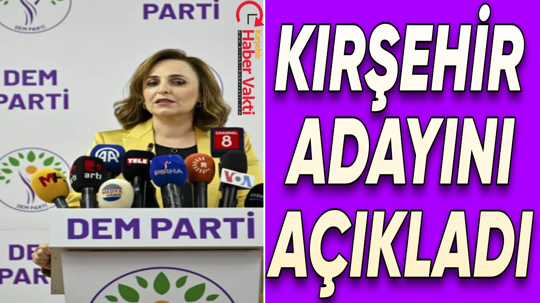 DEM Parti, aralarında Kırşehir’in de olduğu 16’sı büyükşehir 56 ilde