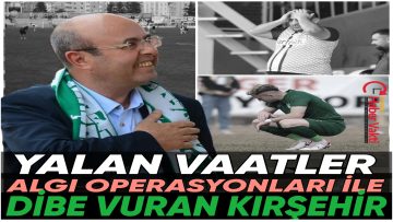 AK PARTİ DÖNEMİNDE FIRTINALAR ESTİREN TAKIM, 1. LİG SÖZÜ VEREN CHP’Lİ BAŞKAN EKİCİOĞLU DÖNEMİNDE DİBE ÇAKILDI