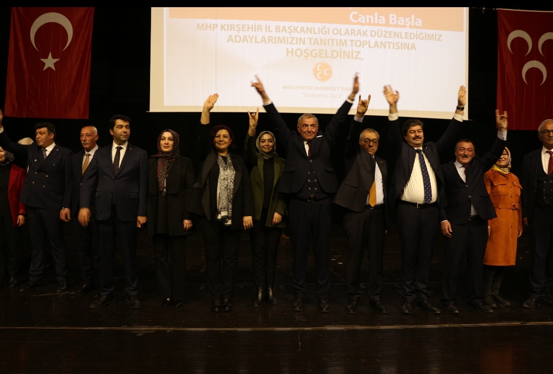 Milliyetçi Hareket Partisi (MHP) Kırşehir teşkilatı, il merkezi ve ilçe