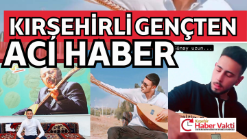 KIRŞEHİRLİ GENÇ ELİM KAZADA HAYATINI KAYBETTİ