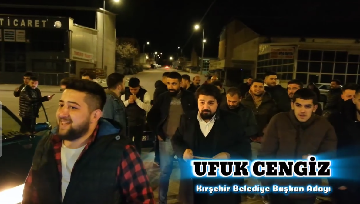 İYİ PARTİ BELEDİYE BAŞKAN ADAYI CENGİZ GENÇLERİN YOĞUN İLGİSİ İLE KARŞILAŞIYOR