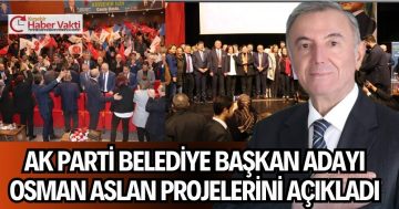AK PARTİ KIRŞEHİR BELEDİYE BAŞKAN ADAYI OSMAN ARSLAN PROJELERİ TANITTI