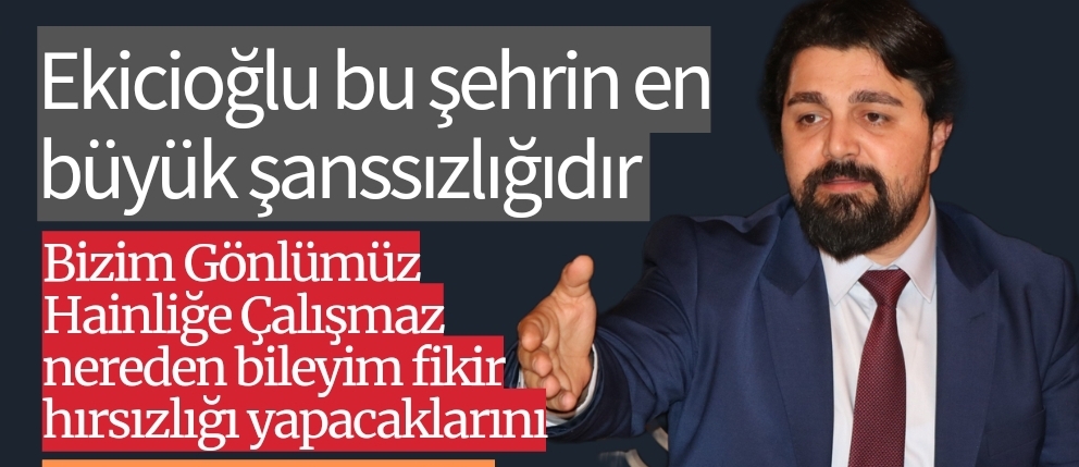 UFUK CENGİZ ” BENİM PROJEM İLE BENİ YENMEYE ÇALIŞIYORLAR”