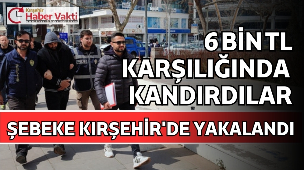 DÜZENSİZ GÖÇMEN ŞEBEKESİ KIRŞEHİR’DE YAKALANDI.