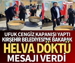 İYİ PARTİ’Lİ UFUK CENGİZ MESAJI VERDİ.