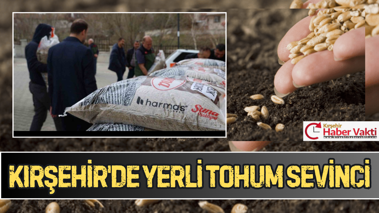 KONYA’DAN KIRŞEHİR’E TOHUM YARDIMI
