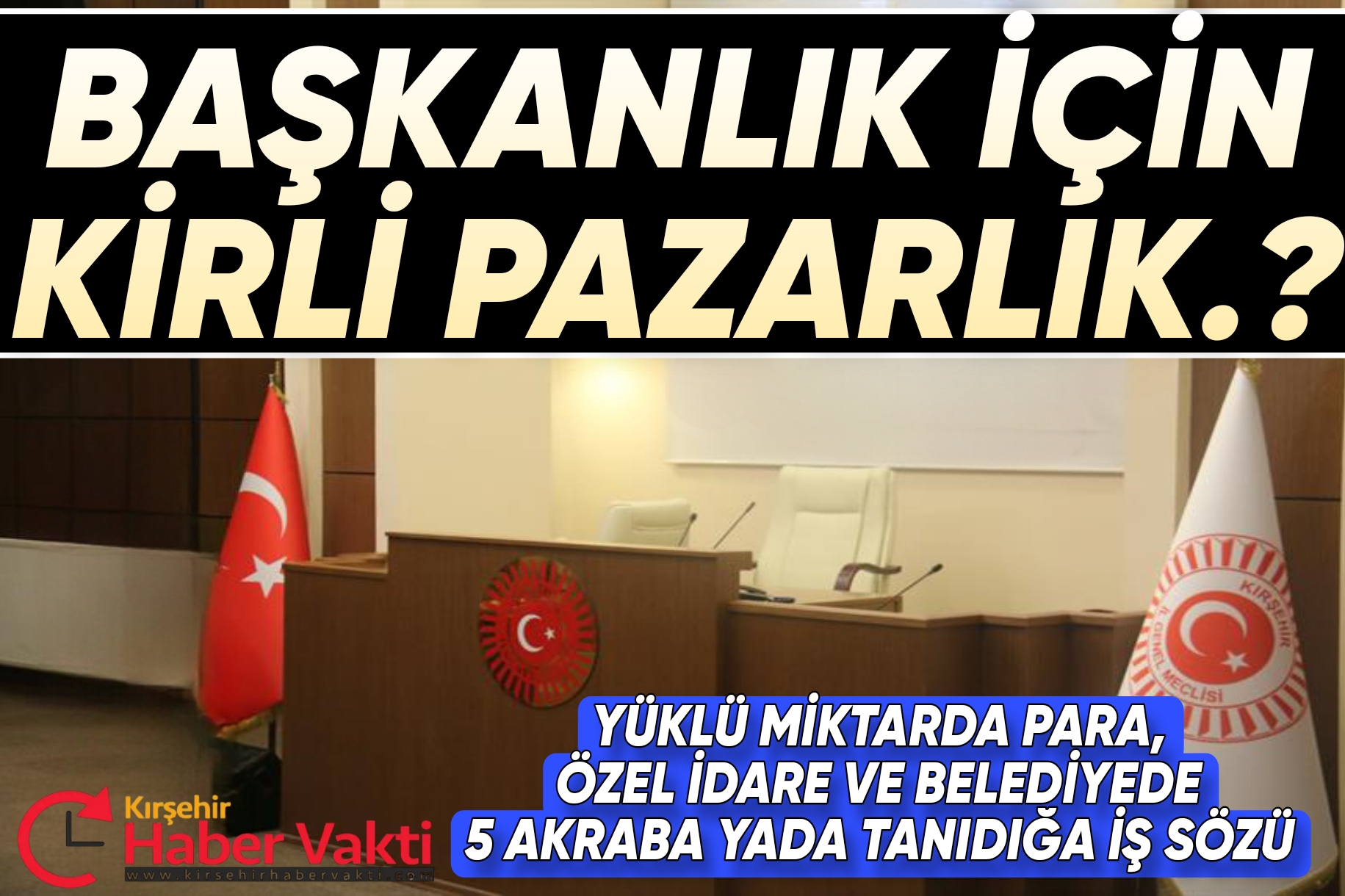 31 Mart Yerel Seçimlerin de yerel yöneticilerini seçen Kırşehir’de gözler