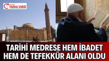CACABEY CAMİİ’SİNE YOĞUN İLGİ