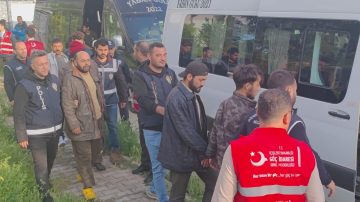 KIRŞEHİR’DE DÜZENSİZ GÖÇMEN OPERASYONU
