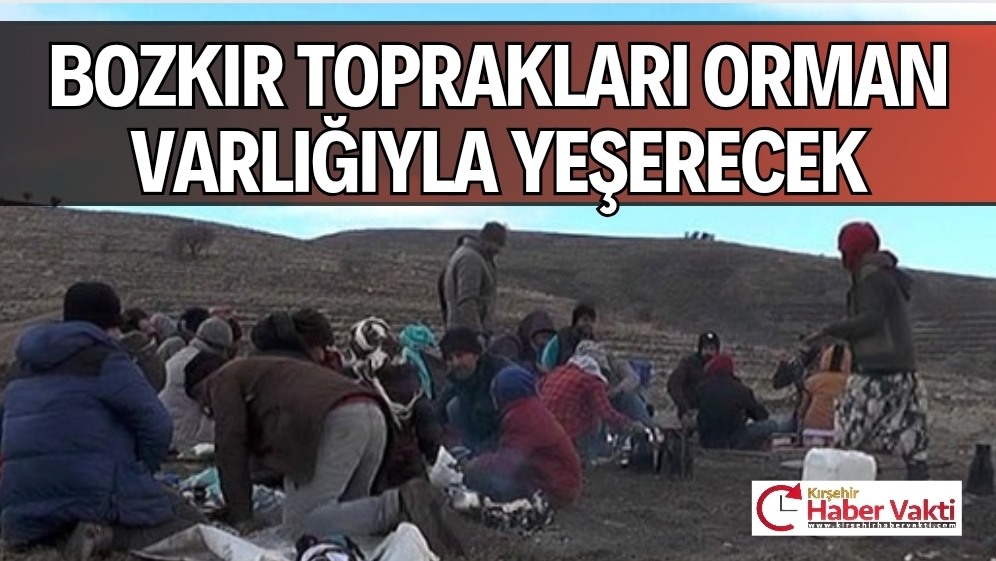Kırşehir’de, 2024 yılı projeleriyle bozkır topraklar yeşerecek.