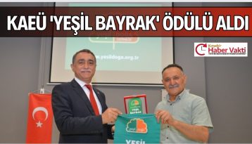YEŞİL BAYRAK ÖDÜLÜ ALDI