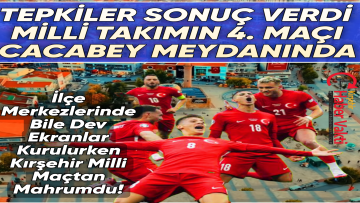 KIRŞEHİR’E SONUNDA DEV EKRAN KURULUYOR!