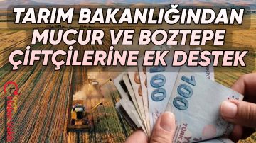 BAKANLIKTAN KIRŞEHİR’Lİ ÇİFTÇİLERE EK DESTEK