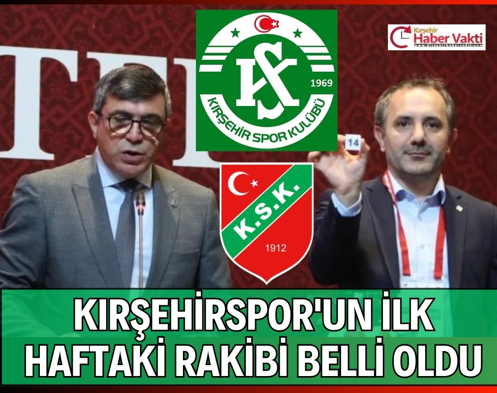 FİKSTÜR ÇEKİLDİ! KIRŞEHİR SPOR İLK MAÇINI 1 AY SONRA KARŞIYAKA İLE OYNAYACAK
