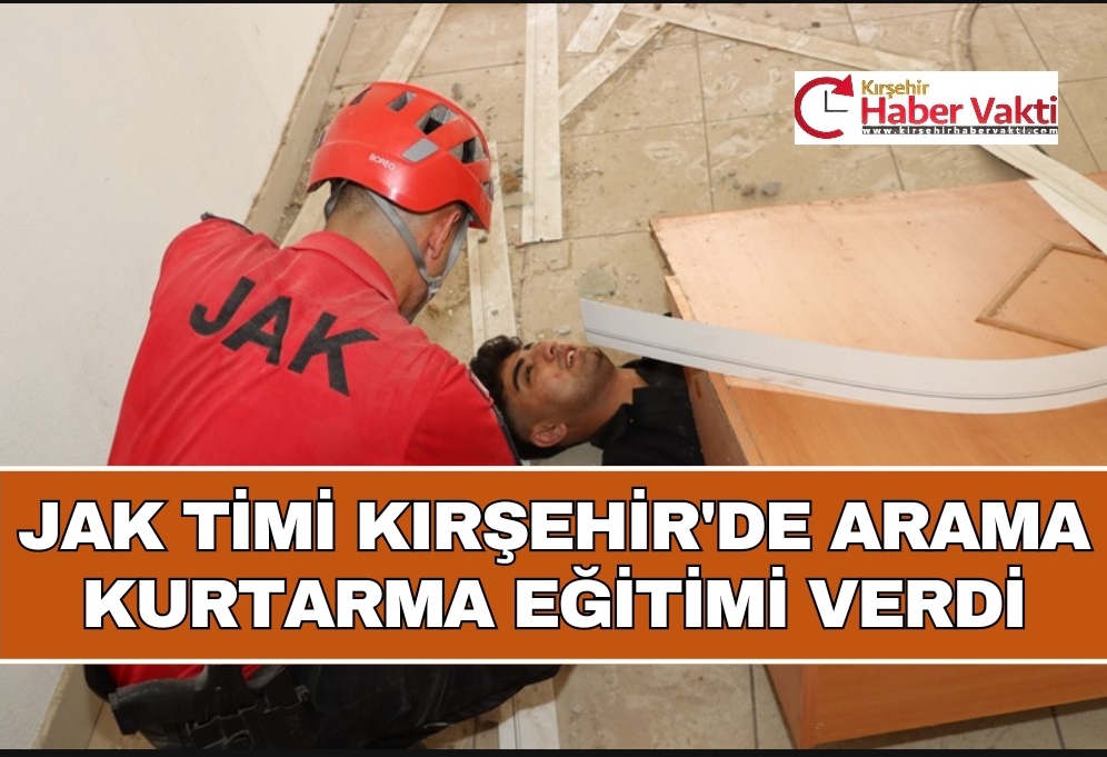 KIRŞEHİR’DE ARAMA KURTARMA EĞİTİMİ