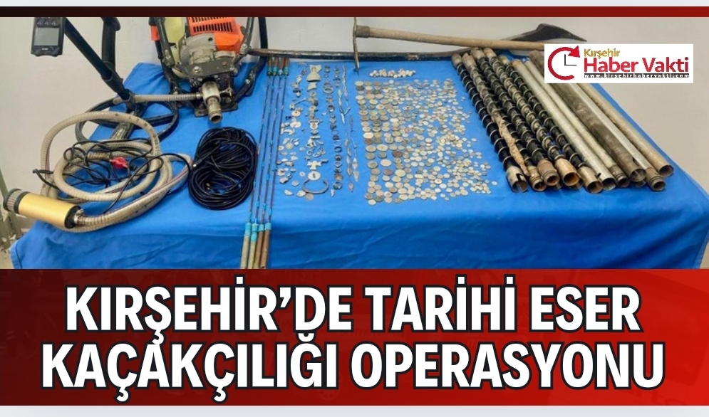 TARİHİ ESER KAÇAKÇILIĞINDA 45 KİŞİ YAKALANDI
