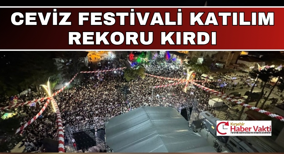 CEVİZ FESTİVALİ KATILIM REKORU KIRDI