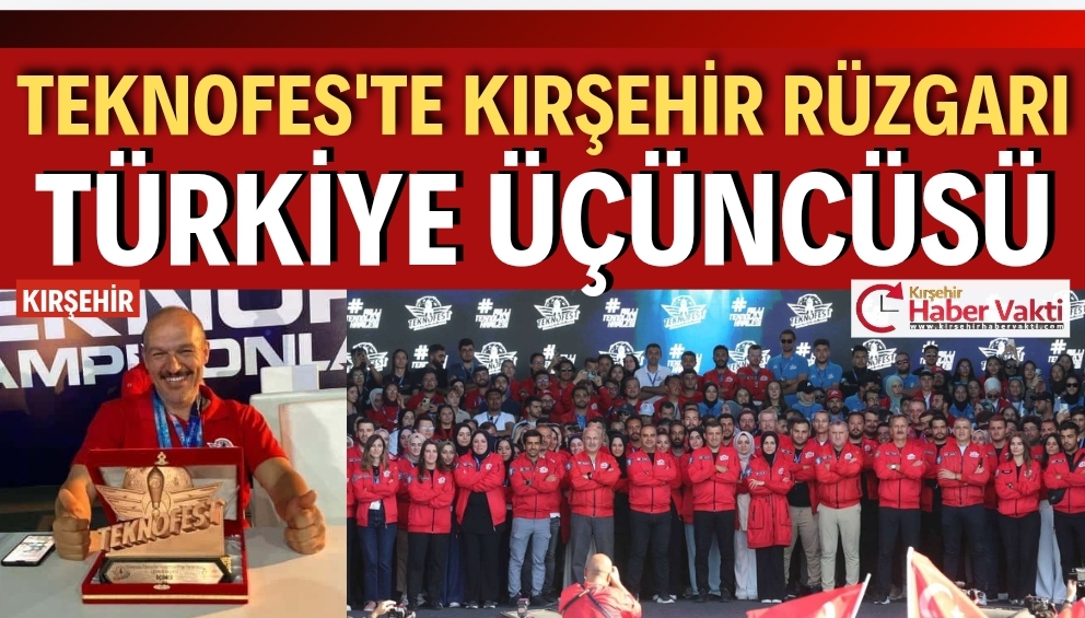 TEKNOFEST’TE KIRŞEHİR RÜZGARI