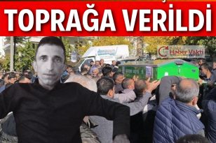 ÇATIDAN DÜŞEN KAYNAK İŞCİSİ TOPRAĞA VERİLDİ