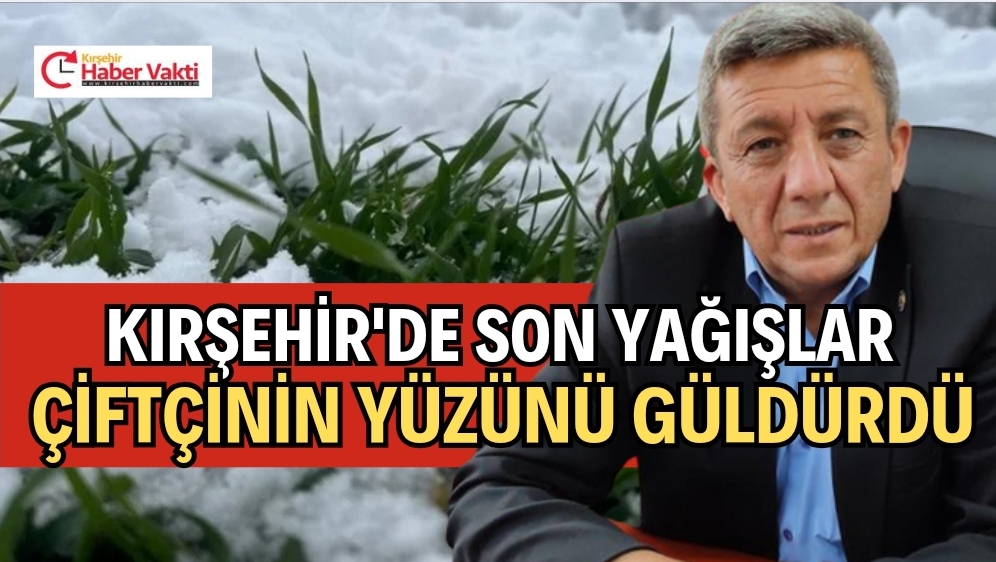 KAR ÇİFTÇİNİN YÜZÜNÜ GÜLDÜRDÜ