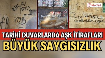 KIRŞEHİR’DE TARİHE BÜYÜK SAYGISIZLIK