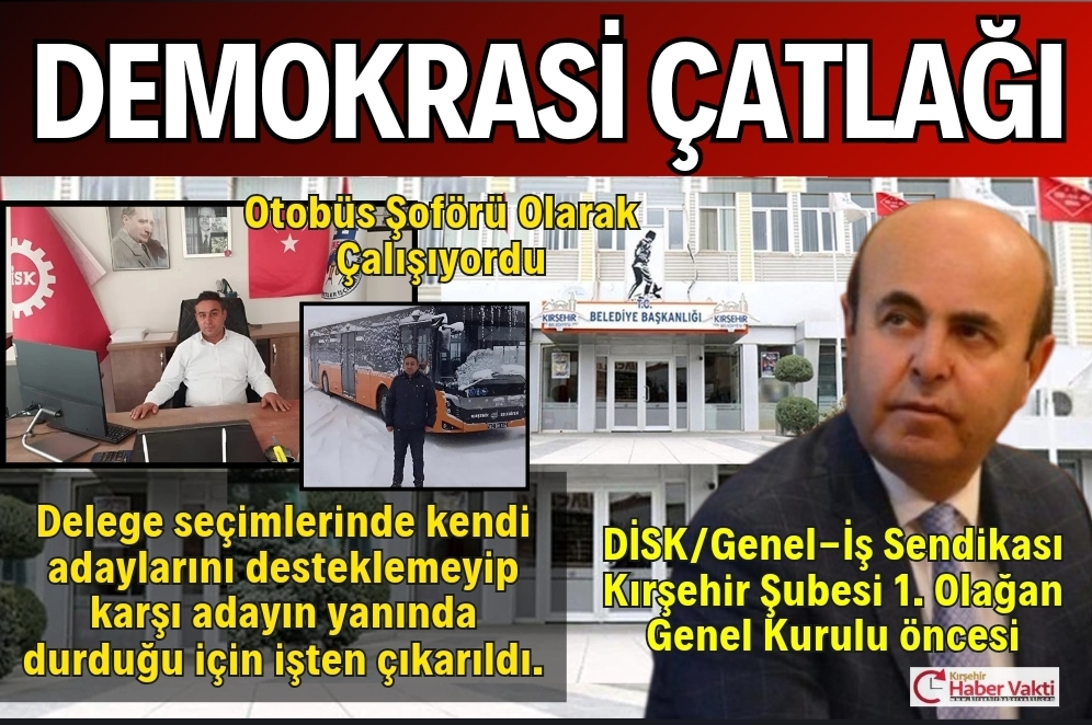 CHP’Lİ KIRŞEHİR BELEDİYESİ’NDE İŞTEN ÇIKARILMA İDDİASI