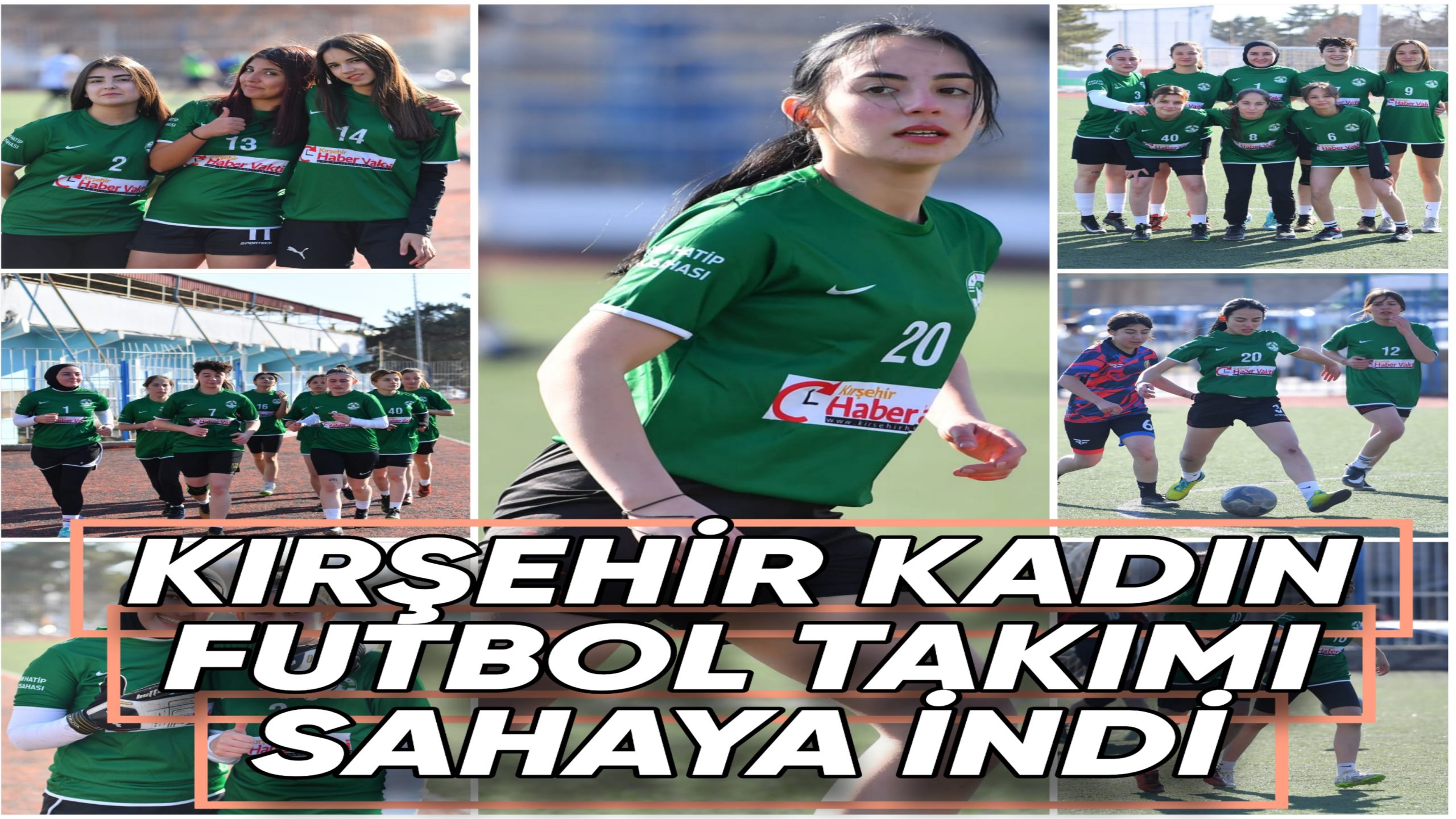 Kırşehirspor Kadın Futbol Takımı TFF 3. Lig hazırlıkları için sahaya