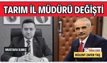 KIRŞEHİR TARIM İL MÜDÜRÜ DEĞİŞTİ