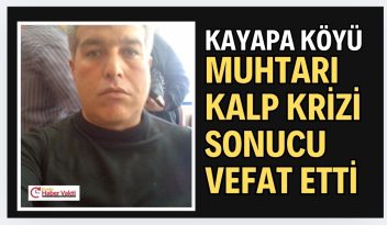 MUHTAR KALBİNE YENİK DÜŞTÜ