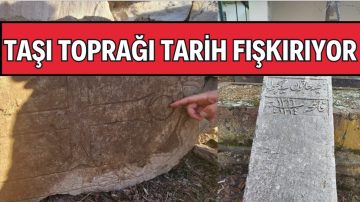 Kırşehir’de Doğu Roma Dönemine ait mezar tableti bulundu.