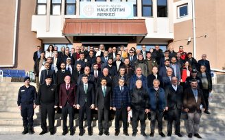 VALİ DEMİRYÜREK MUHTARLARLA BULUŞTU