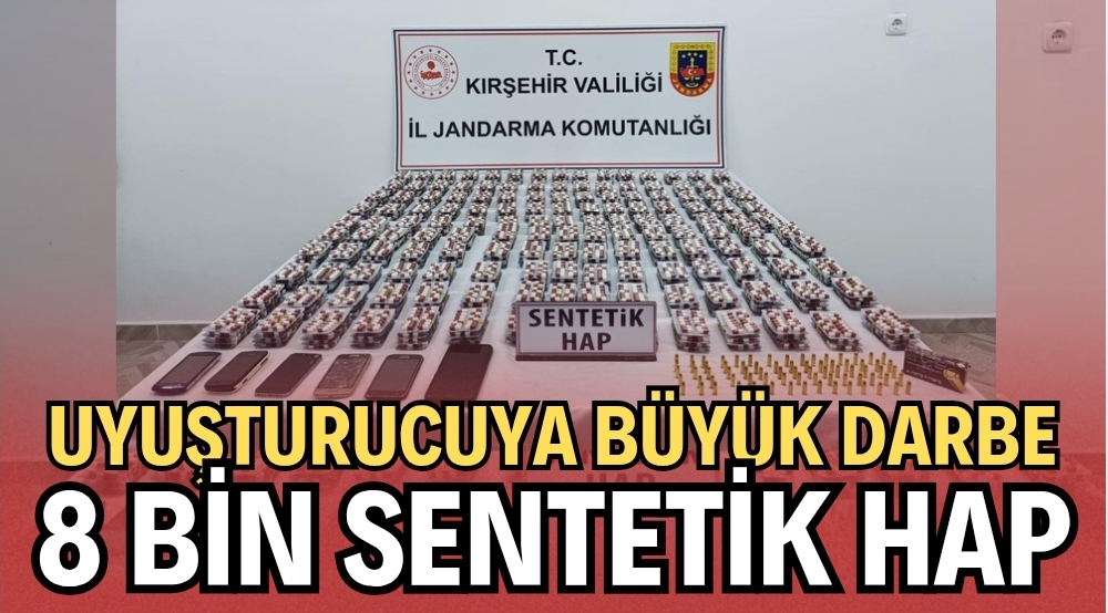 KIRŞEHİR’DE UYUŞTURUCU OPERASYONU
