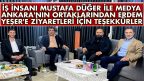 İŞ İNSANI MUSTAFA DÜĞER VE MEDYA ANKARA’NIN ORTAĞI ERDEM YEŞER’DEN HABER SİTEMİZE ZİYARET