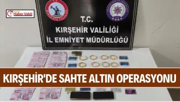 700 Bin TL’lik sahte altın vurgunu: 3 kişi tutuklandı!