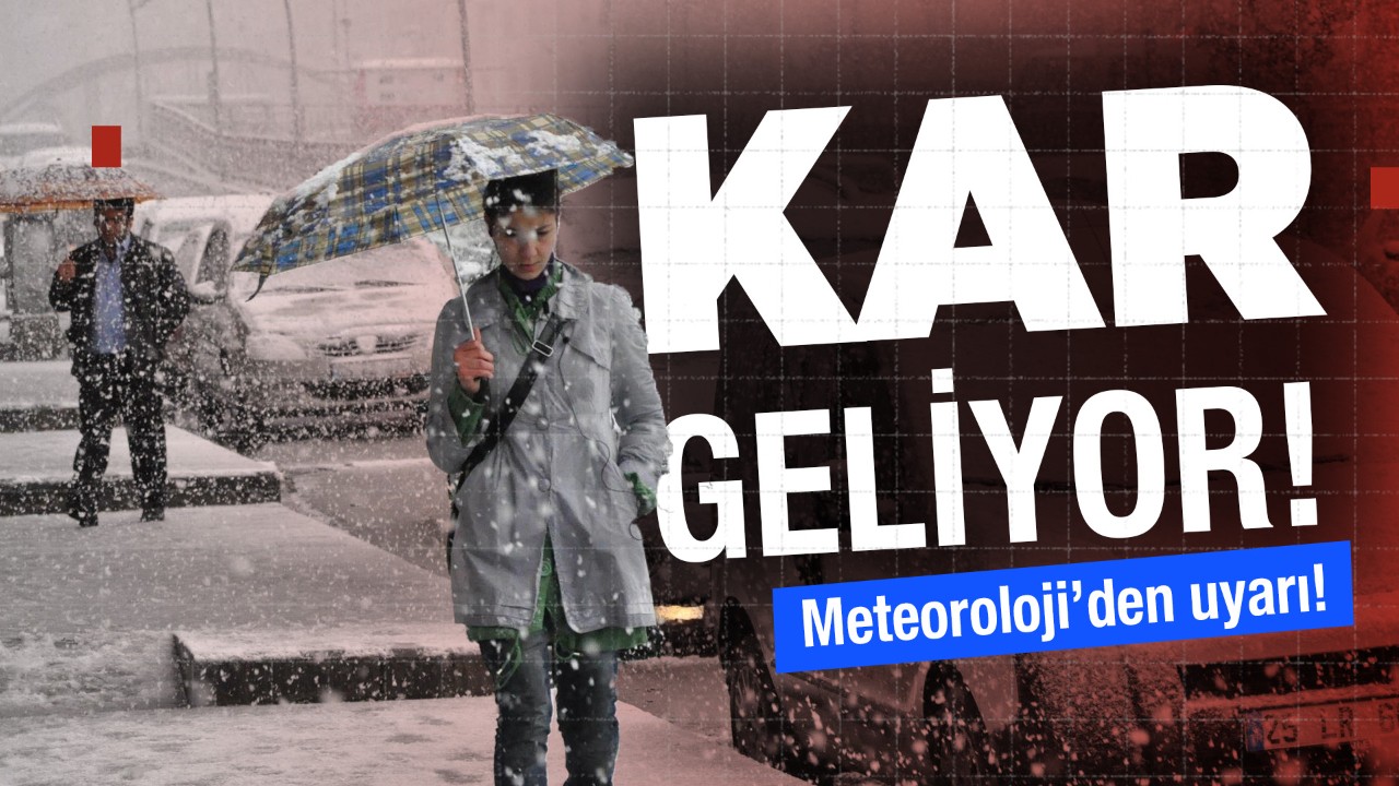 SALI GÜNÜ SOĞUK VE YAĞIŞLI HAVA ETKİLİ OLACAK.