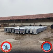 Kırşehir’de Köylere Yeni Çöp Konteyneri Dağıtımı Başladı