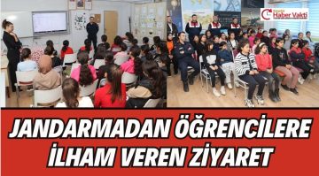 Jandarmadan Öğrencilere İlham Veren Ziyaret