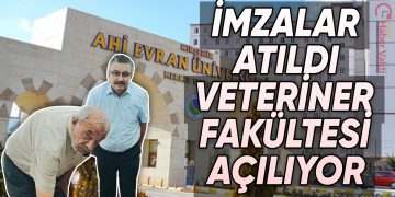 VETERİNER FAKÜLTESİ İÇİN İLK İMZALAR ATILDI